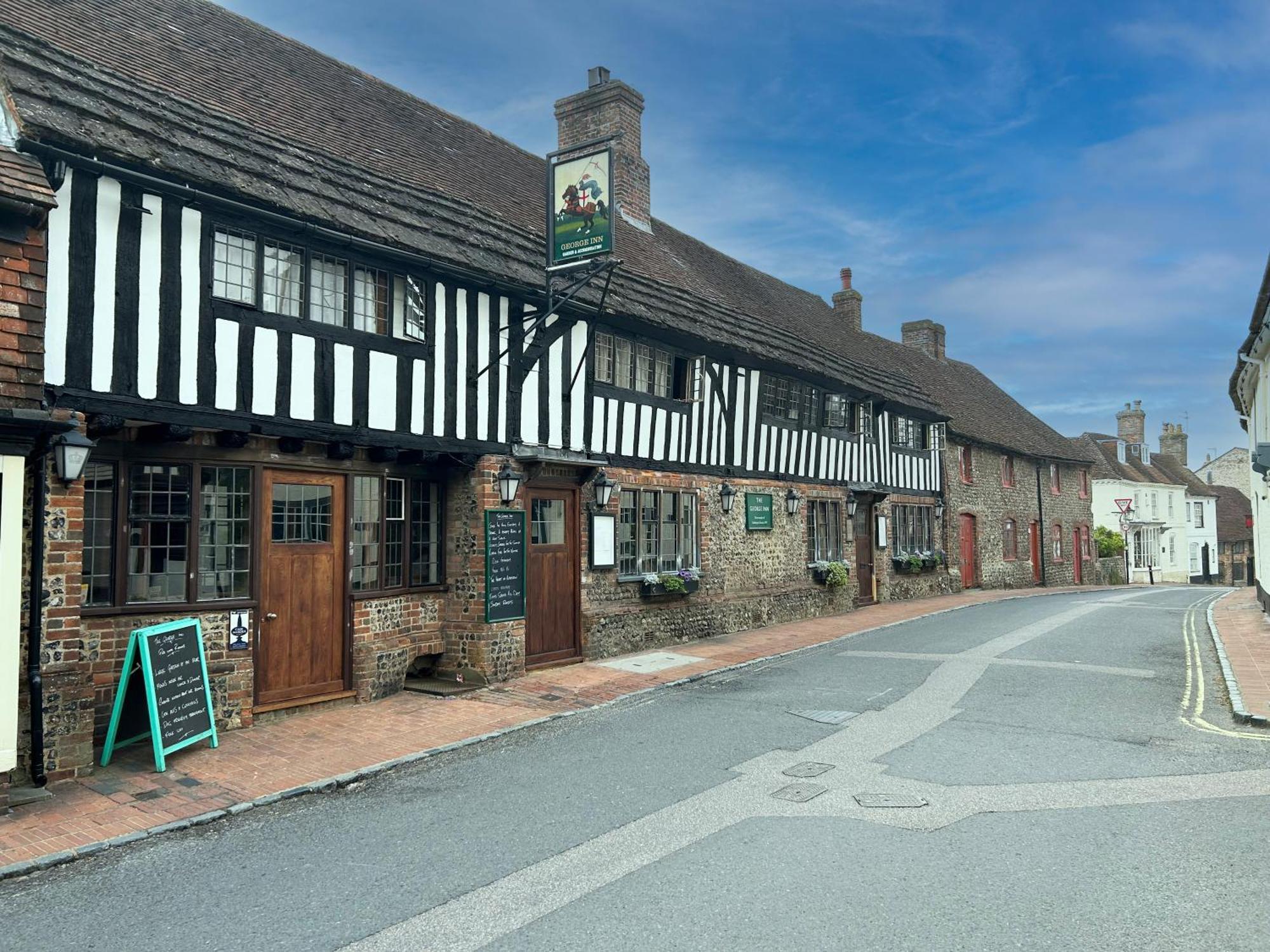 The George Inn Alfriston Exteriér fotografie